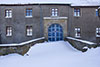 Haus Kilver im Schnee