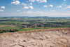 Blick vom Turm nach Daseburg